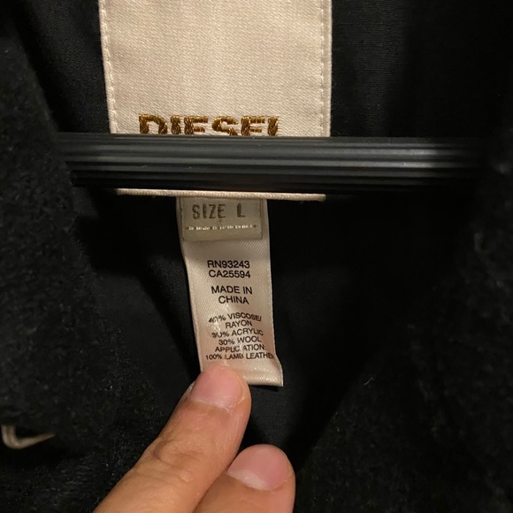 Diesel Pea coat - Picture 2 of 3